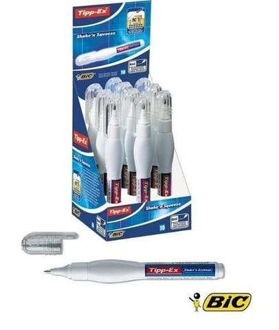 ⁨Korektor Shake'n'Squeeze (10szt) BIC⁩ w sklepie Wasserman.eu