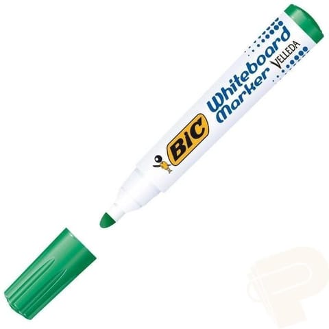 ⁨Marker Velleda Eco okrągły zielony (12szt) BIC⁩ w sklepie Wasserman.eu