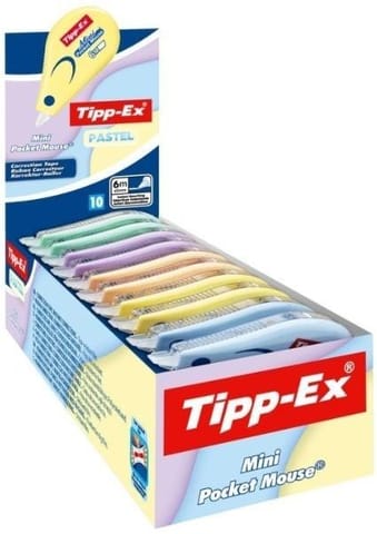 ⁨Korektor w taśmie Tipp-Ex Mouse (10szt) BIC⁩ w sklepie Wasserman.eu
