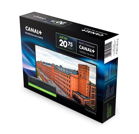 ⁨Usługa CANAL+ SmarDTV DSB4300 z telewizją na kartę (Pakiet na 1 miesiąc)⁩ w sklepie Wasserman.eu
