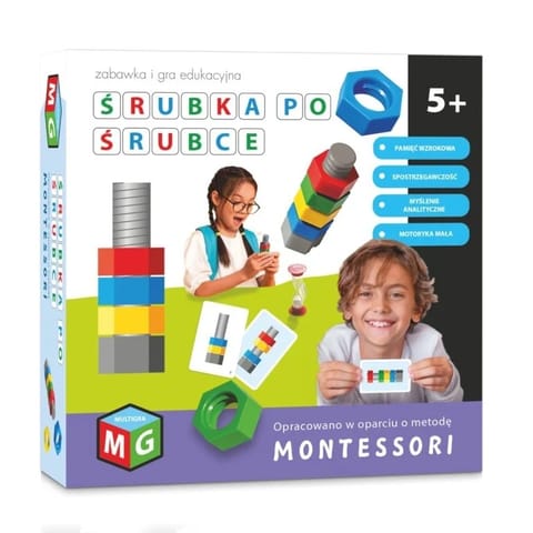 ⁨MONTESSORI ŚRUBKA PO ŚRUBCE⁩ w sklepie Wasserman.eu