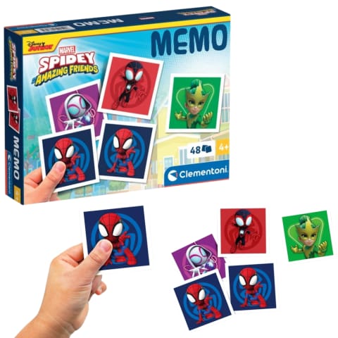 ⁨Gra Memo SPIDEY Clementoni 18313⁩ w sklepie Wasserman.eu
