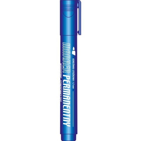 ⁨Marker permanentny niebieski KM102-NO TETIS⁩ w sklepie Wasserman.eu