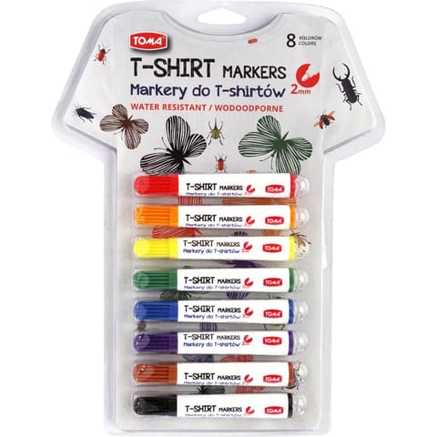 ⁨Marker T-SHIRT blister TO-745 TOMA⁩ w sklepie Wasserman.eu