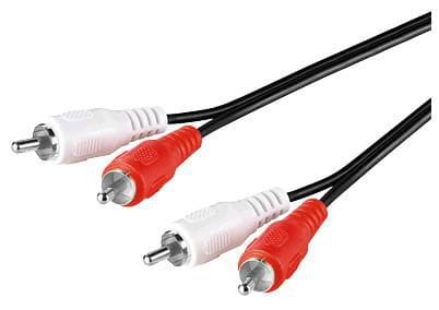 ⁨MicroConnect Stereo RCA Cable, 0.5 meter⁩ w sklepie Wasserman.eu