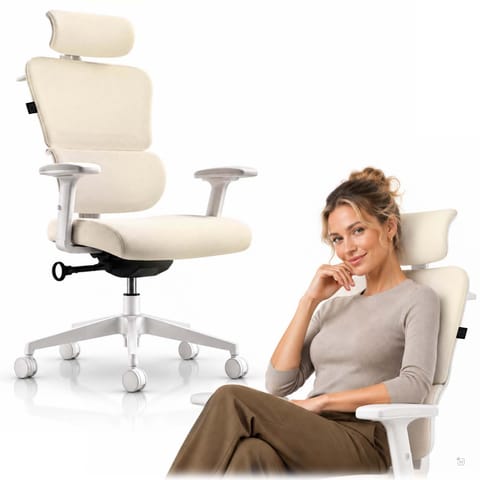 ⁨Fotel biurowy ergonomiczny Sofotel Nicea⁩ w sklepie Wasserman.eu