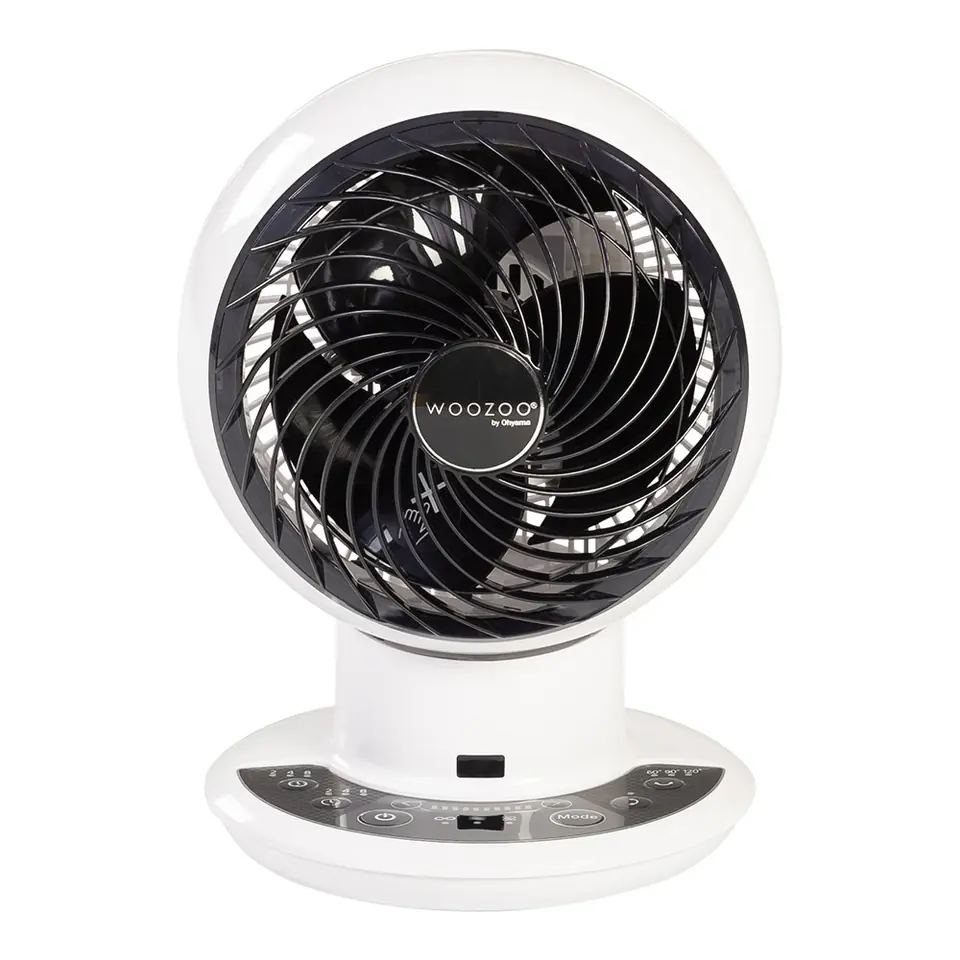 ⁨Cyrkulator  Woozoo PCF-SDC15T DC jet 150 15cm 10 prędkości ruchoma głowica pion i poziom pilot timer funkcje 25W Biały⁩ w sklepie Wasserman.eu