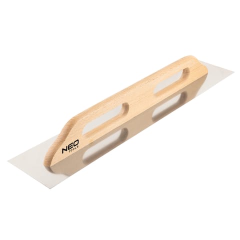 ⁨Straight trowel, 680 x 128 mm, wooden handle⁩ at Wasserman.eu
