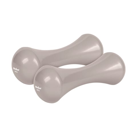 ⁨Hantelki żeliwne winylowe 2x4kg, REBEL ACTIVE⁩ w sklepie Wasserman.eu