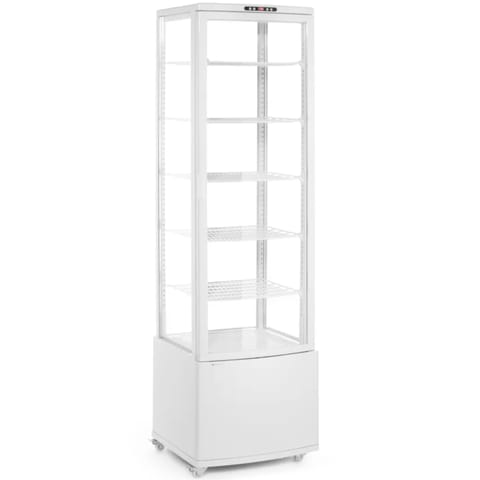 ⁨Glazed refrigerated display cabinet 280L 5 shelves ARKTIC Hendi 233696⁩ at Wasserman.eu