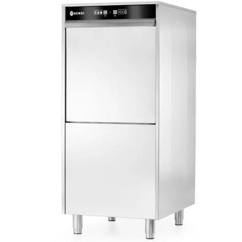 ⁨Dishwasher catering for pots with dispenser, pump, basket 50x60 cm 400 V - Hendi 236574⁩ at Wasserman.eu