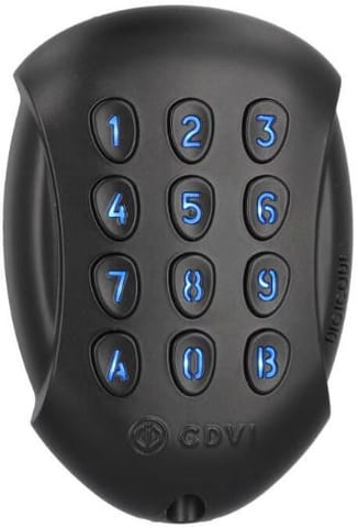 ⁨Klawiatura z Bluetooth czarna CDVI GALEO BLACK⁩ w sklepie Wasserman.eu