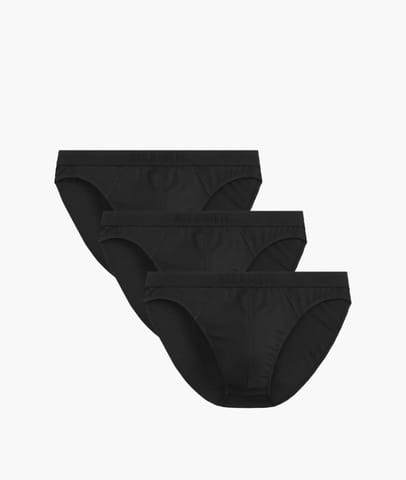 ⁨Slipy Atlantic 3BMP-016 Czarny Bamboo 3 szt. (kolor czarny, rozmiar S)⁩ w sklepie Wasserman.eu
