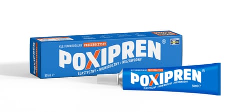 ⁨KLEJ UNIWERSALNY POXIPREN TRANSPARENTNY 50 ML⁩ w sklepie Wasserman.eu