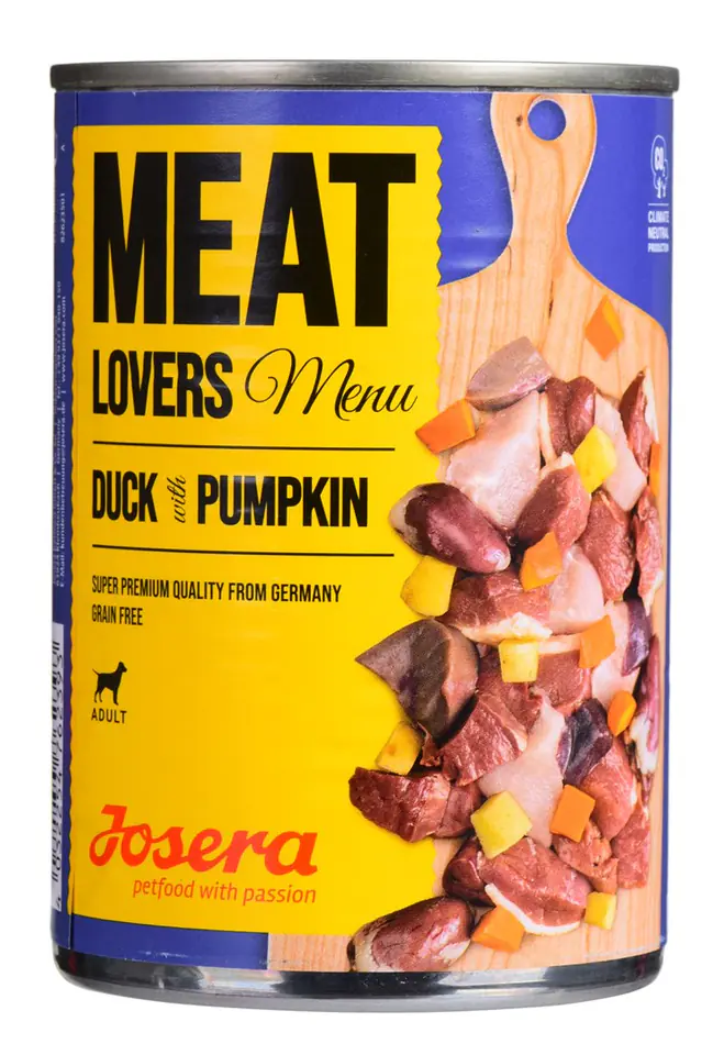 Josera Meatlovers Menu Kaczka z dynią karma mokra dla psów 400g w sklepie Wasserman.eu