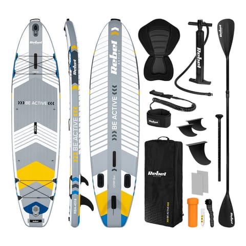 ⁨Deska SUP REBEL ACTIVE PRO RBA-4518 - biała⁩ w sklepie Wasserman.eu