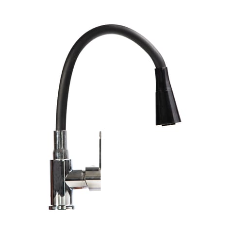⁨DA769A Bateria kuchenna elastyczna wylewka czarna⁩ w sklepie Wasserman.eu