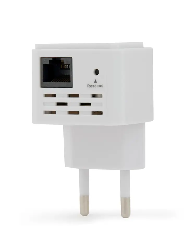 ⁨GEMBIRD WIFI REPEATER MINI WNP-RP300-03 B/G/N300 + RJ45 SOCKET, FOR 230V SOCKET, WHITE⁩ at Wasserman.eu