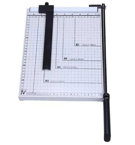 ⁨AG64A Paper guillotine white⁩ at Wasserman.eu
