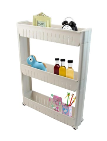 ⁨AG38M Mobilna szafka na kółkach 3 white⁩ w sklepie Wasserman.eu