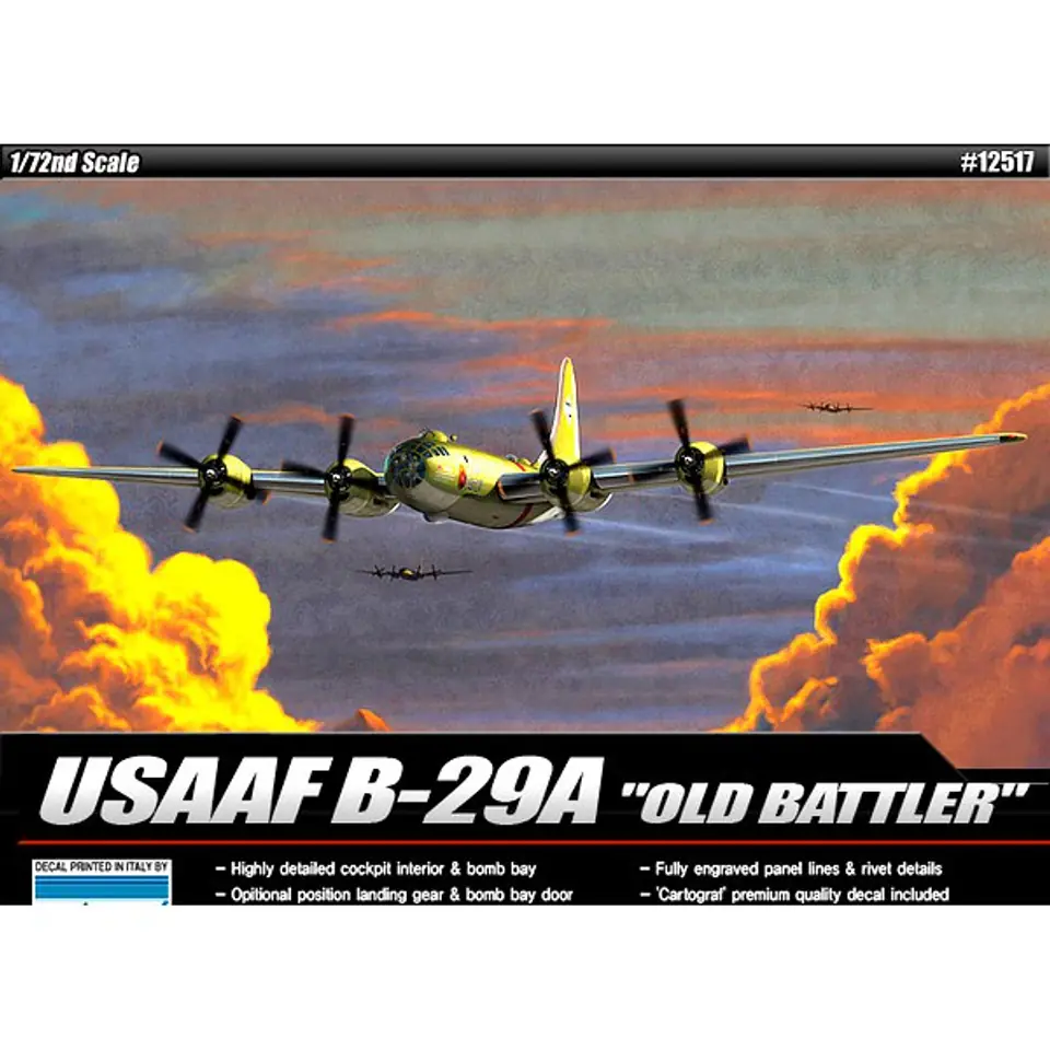 ⁨ACADEMY USAAF B-29A 'Old Battler'⁩ w sklepie Wasserman.eu