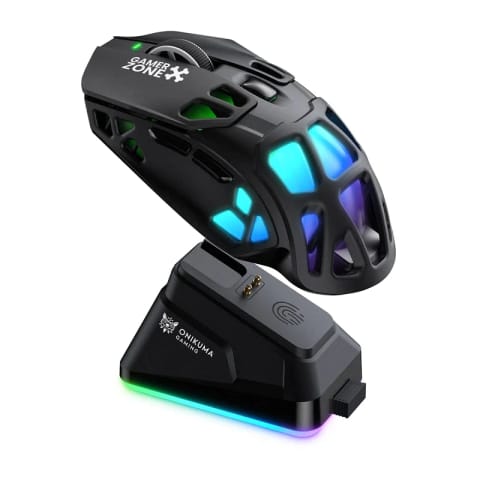 ⁨Mysz bezprzewodowa ONIKUMA DM09 (czarna)⁩ w sklepie Wasserman.eu