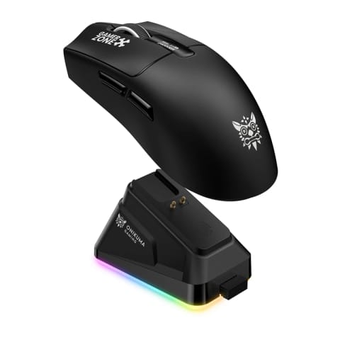 ⁨Mysz bezprzewodowa ONIKUMA DM10 (czarna)⁩ w sklepie Wasserman.eu