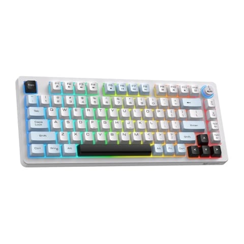 ⁨Klawiatura gamingowa ONIKUMA MT501 (biała)⁩ w sklepie Wasserman.eu