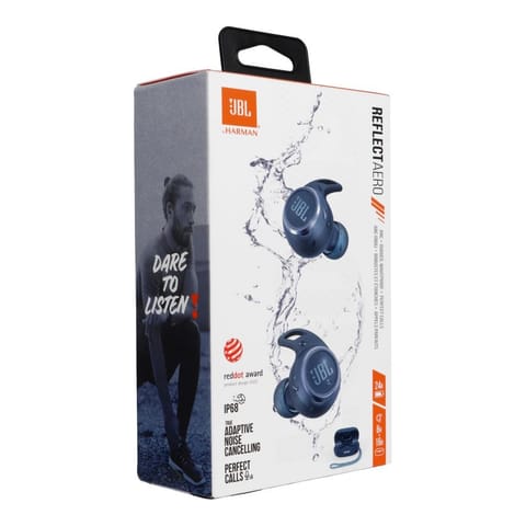 ⁨Słuchawki bezprzewodowe douszne TWS JBL Reflect Aero niebieskie⁩ w sklepie Wasserman.eu