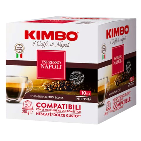 ⁨Kimbo Espresso Napoli Kapsułki do Ekspresu Dolce Gusto 30 szt.⁩ w sklepie Wasserman.eu