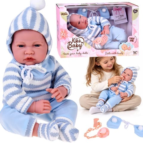 ⁨Lalka BOBAS miękka guma, mówiąca - 12 funkcji dźwiękowych 45cm ZA6441⁩ w sklepie Wasserman.eu