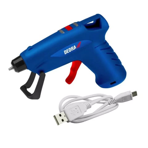 ⁨Pistolet do kleju na gorąco 15w, 7-8mm, bezprzew. usb⁩ w sklepie Wasserman.eu