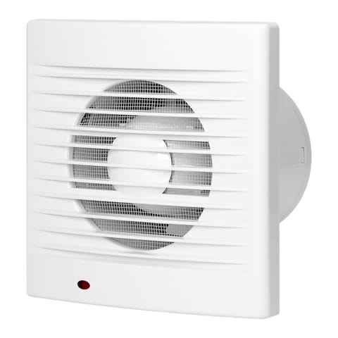 ⁨Wentylator łazienkowy GRILLE, 100 mm, biały⁩ w sklepie Wasserman.eu
