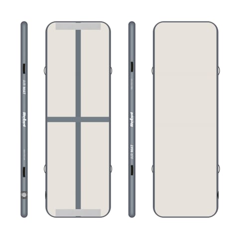 ⁨Ścieżka gimnastyczna, akrobatyczna Airtrack REBEL 300x100x10 - grey⁩ w sklepie Wasserman.eu