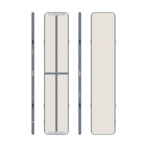 ⁨Ścieżka gimnastyczna, akrobatyczna Airtrack REBEL 500x100x10 - grey⁩ w sklepie Wasserman.eu
