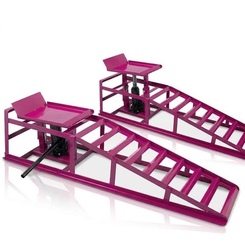 ⁨RAMPA RAMPY Z PODNOŚNIKIEM HYDRAULICZNYM 2 szt. MAGENTA⁩ w sklepie Wasserman.eu
