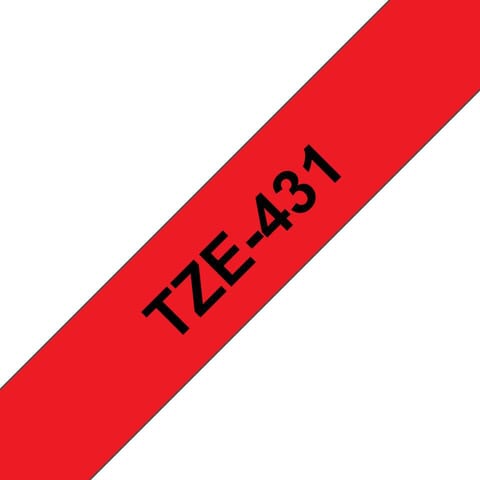 ⁨Brother Tze431 Label-Making Tape⁩ w sklepie Wasserman.eu