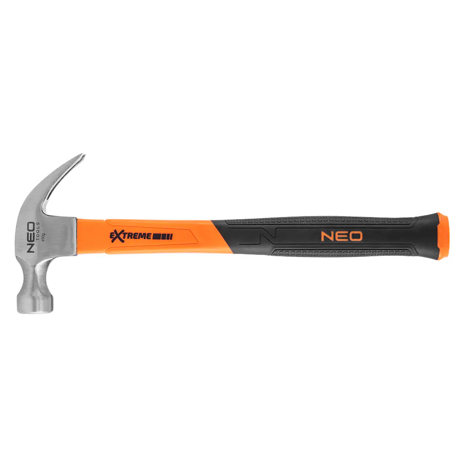 ⁨Carpentry hammer 450 g, fiberglass shaft⁩ at Wasserman.eu