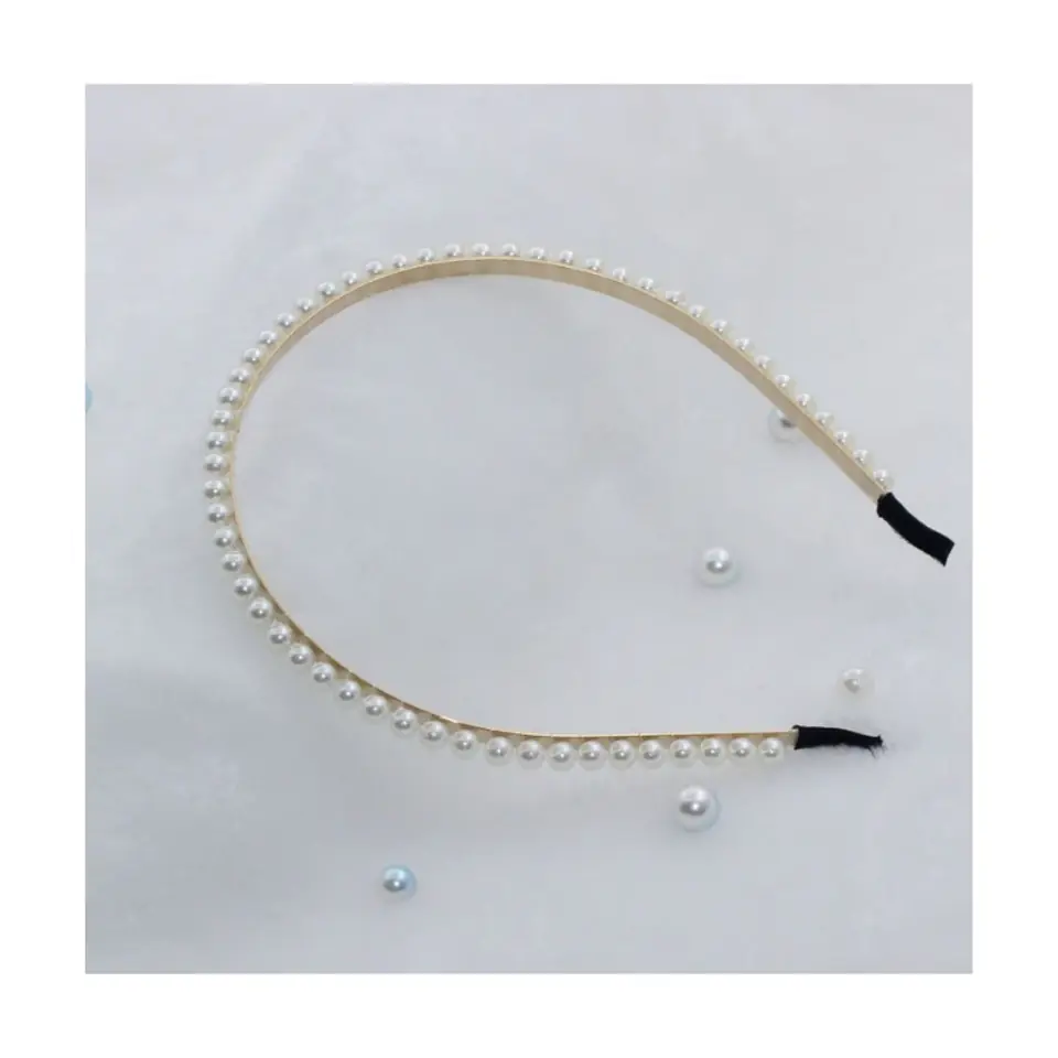 ⁨DECORATIVE HAIR BAND CHAIN GOLD O421⁩ at Wasserman.eu