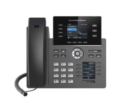 ⁨Grandstream Ip Phone Black 4 Lines Tft⁩ w sklepie Wasserman.eu