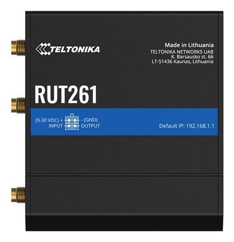 ⁨Teltonika Networks RUT261 (EU) WiFi/LTE 4G CAT6⁩ w sklepie Wasserman.eu