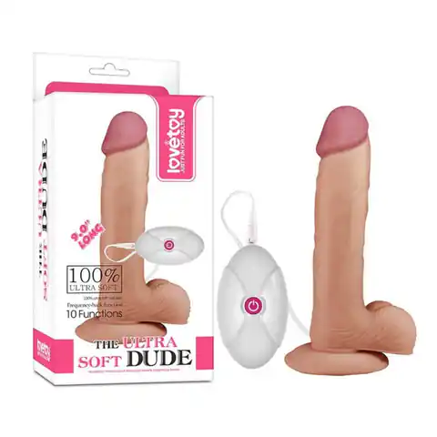 ⁨Dildo with suction cup 22 cm Lovetoy⁩ at Wasserman.eu