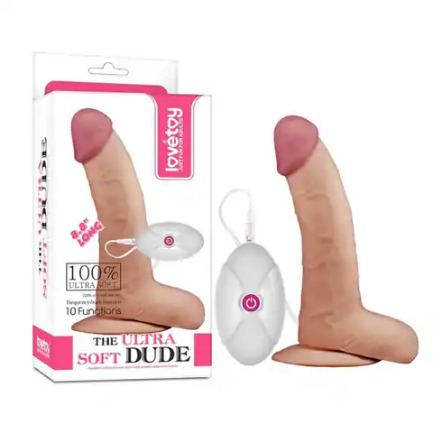 ⁨Dildo with suction cup 20 cm Lovetoy⁩ at Wasserman.eu