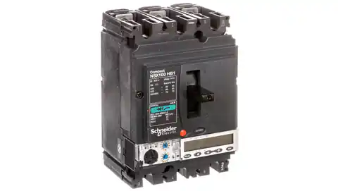 ⁨Wyłącznik mocy 3P 100A NSX100HB1 Mic5.2E LV433309⁩ w sklepie Wasserman.eu