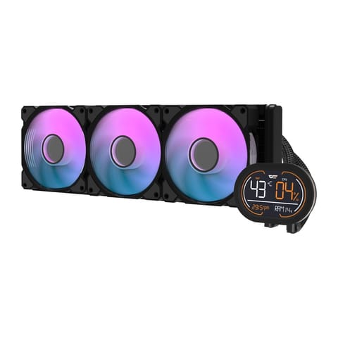⁨Chłodzenie CPU Darkflash DH360D v2 (czarne)⁩ w sklepie Wasserman.eu