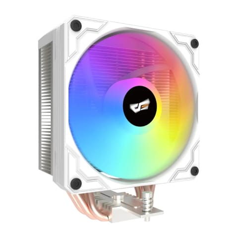 ⁨Chłodzenie CPU DarkFlash M400 ARGB (białe)⁩ w sklepie Wasserman.eu
