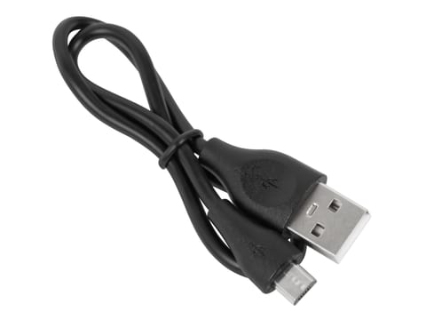 ⁨Przyłącze USB A - micro B 0,3m czarne⁩ w sklepie Wasserman.eu