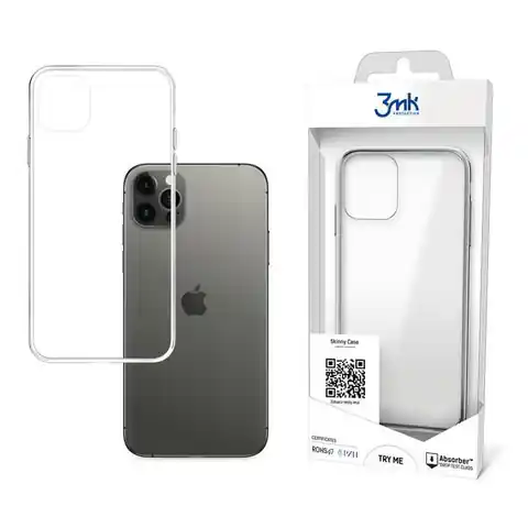 ⁨3MK All-Safe Skinny Case iPhone 12 Pro Max Clear⁩ w sklepie Wasserman.eu