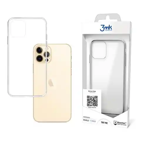 ⁨3MK All-Safe Skinny Case iPhone 12/12Pro Clear⁩ w sklepie Wasserman.eu