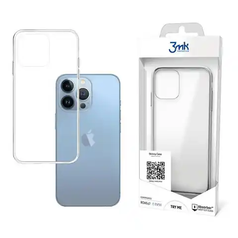 ⁨3MK All-Safe Skinny Case iPhone 13 Pro Clear⁩ at Wasserman.eu